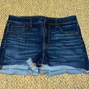 American Eagle Dark Wash Jean Shorts